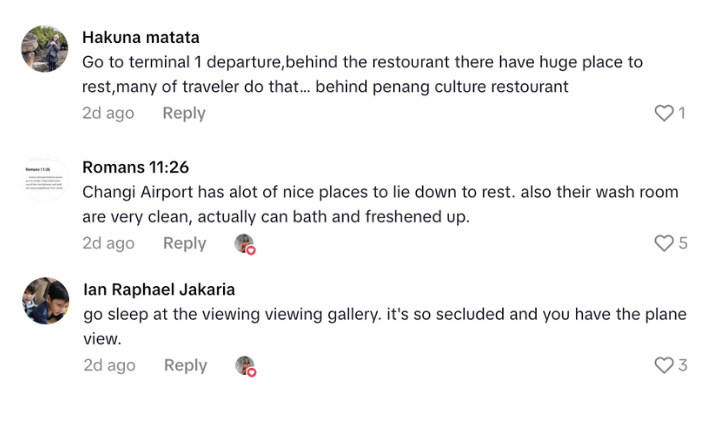 tourists sleep at airport